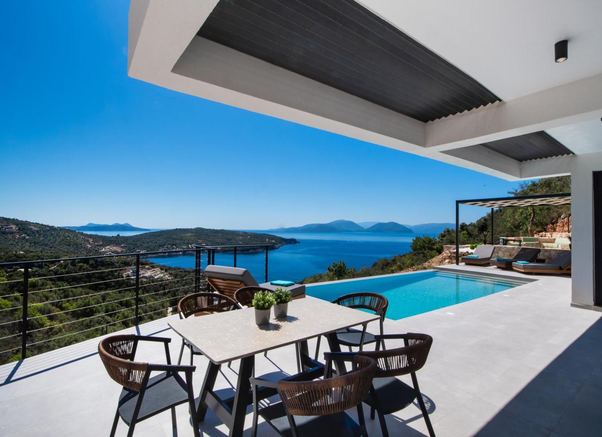 Pantea Luxury Villa Vasilikí Exterior foto